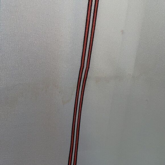 Vtg 70s/80s white polyester floral large square scarf - Picture 10 of 12